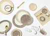 Ginori 1735 Reinterprets the Gio Ponti Legacy: Catene and Labirinto in Ebano and Cachemire