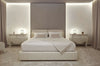 A Bedroom Tailored Like Fine Couture: Ludovica Mascheroni’s New Pinstripe Collection