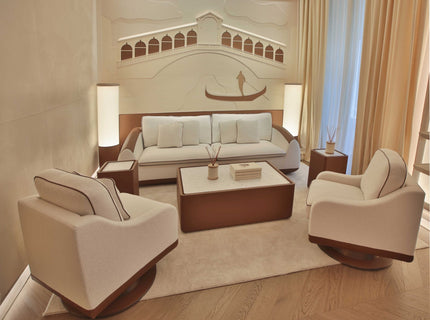 The new living space designed by Ludovica Mascheroni