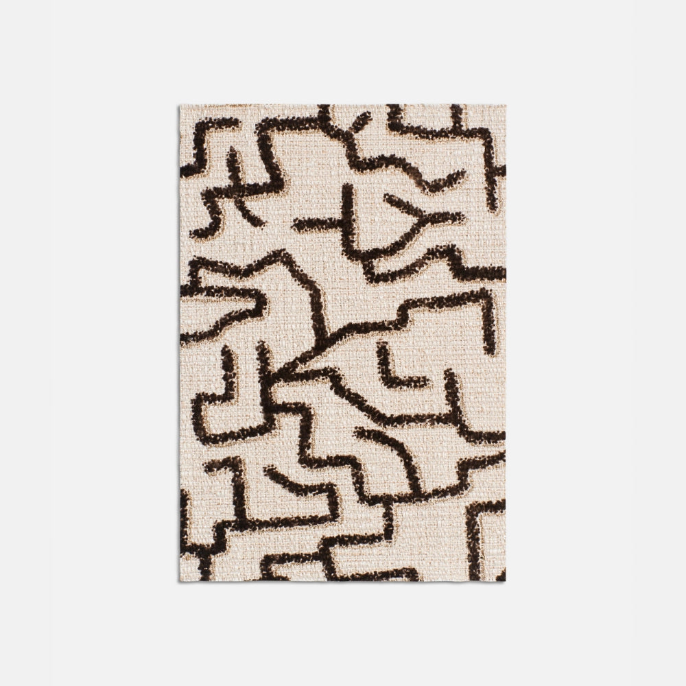 Grammelot by Dedar Milano | Luxury Italian Flock Printed Upholstery Fabric