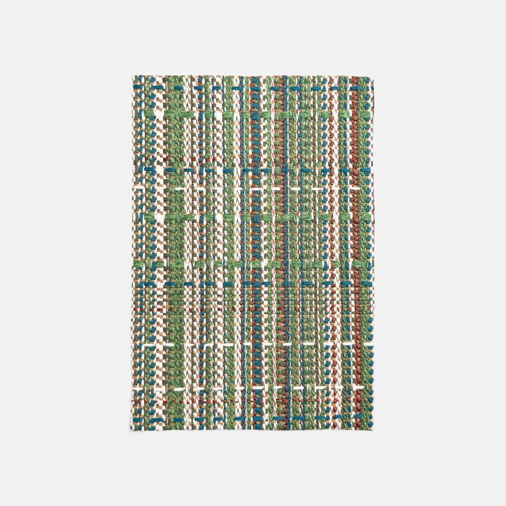 Dedar Milano Harbore Tartan Curtain & Upholstery Fabric | Italian Neo-Tapestry Textile