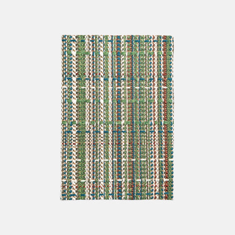 Dedar Milano Harbore Tartan Curtain & Upholstery Fabric | Italian Neo-Tapestry Textile