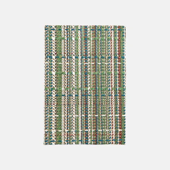 Dedar Milano Harbore Tartan Curtain & Upholstery Fabric | Italian Neo-Tapestry Textile