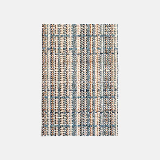 Dedar Milano Harbore Tartan Curtain & Upholstery Fabric | Italian Neo-Tapestry Textile