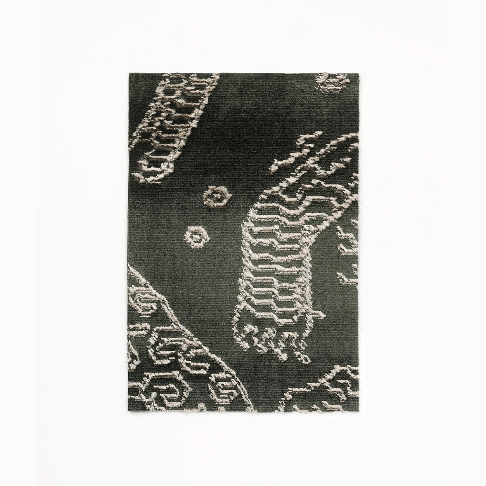 Dedar Milano Tiger Mountain Velvet Upholstery & Curtain Fabric | Luxury Jacquard Textile