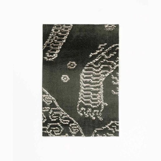 Dedar Milano Tiger Mountain Velvet Upholstery & Curtain Fabric | Luxury Jacquard Textile
