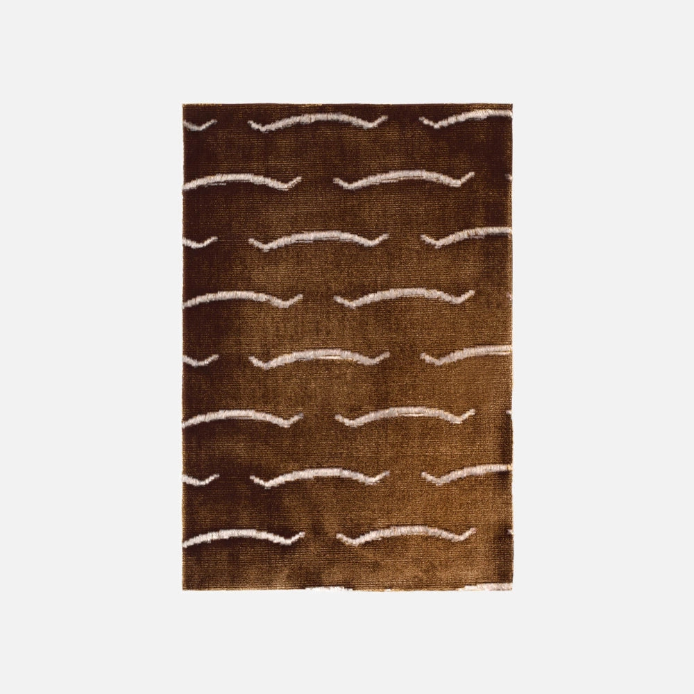 Nouvelles Vagues by Dedar Milano | Luxury Tiger Velvet Upholstery Fabric
