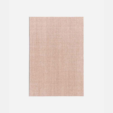 Mariaflora Tan Tan Indoor Outdoor Herringbone | Linen Look Fabric