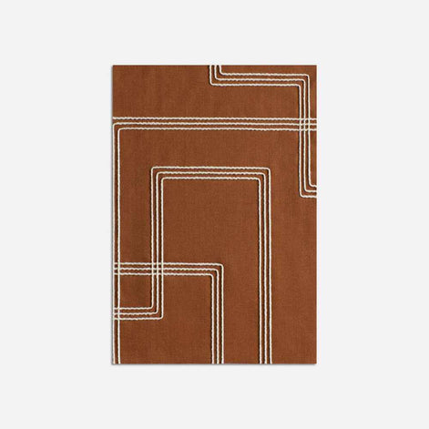 Dedar Milano Metametodo Embroidered Wool Satin | Luxury Italian Fabric | Dedar Milano at Archideco Interior Gallery