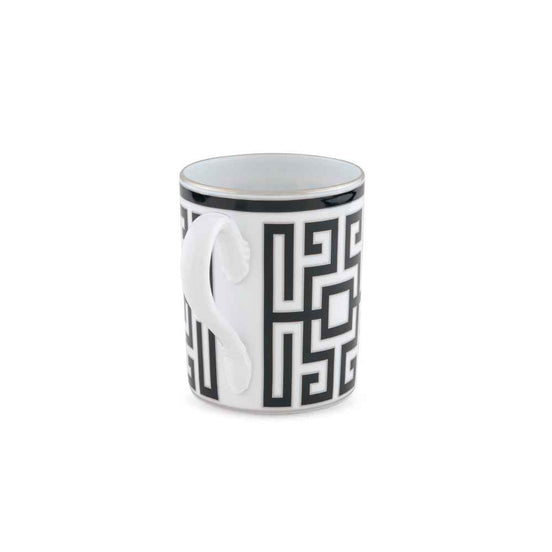Ginori 1735 Labirinto Mug – Nero
