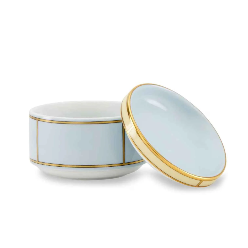 DIVA Celeste Sugar Bowl with cover by Ginori 1735