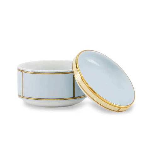 DIVA Celeste Sugar Bowl with cover by Ginori 1735