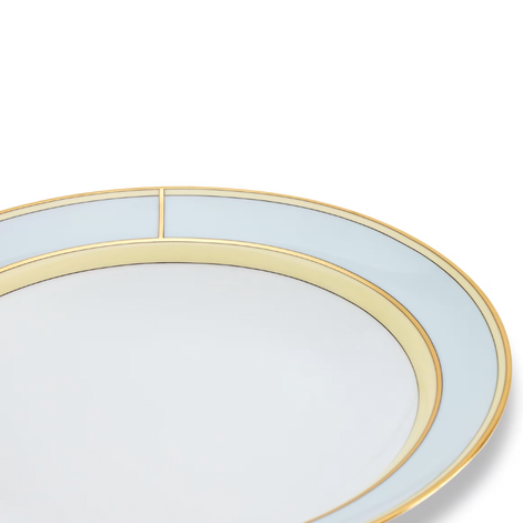 DIVA Celeste Soup Plate by Ginori 1735