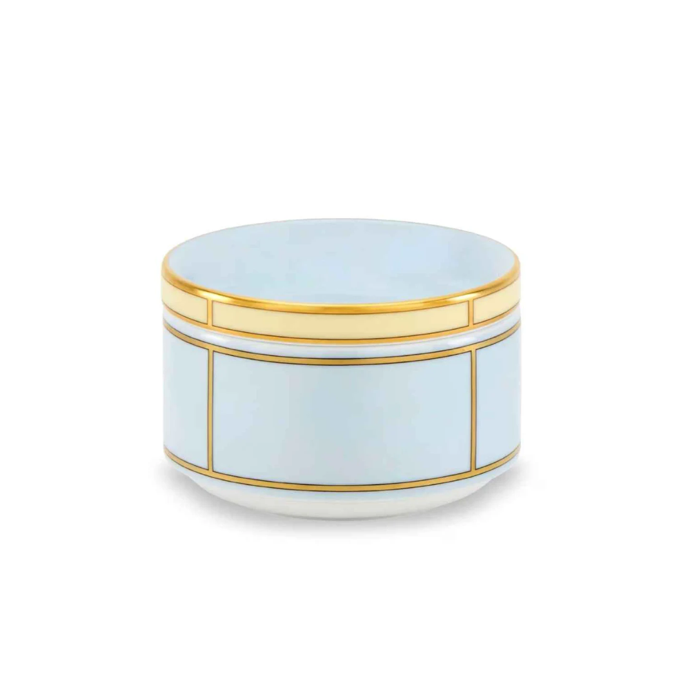 DIVA Celeste Sugar Bowl with cover by Ginori 1735