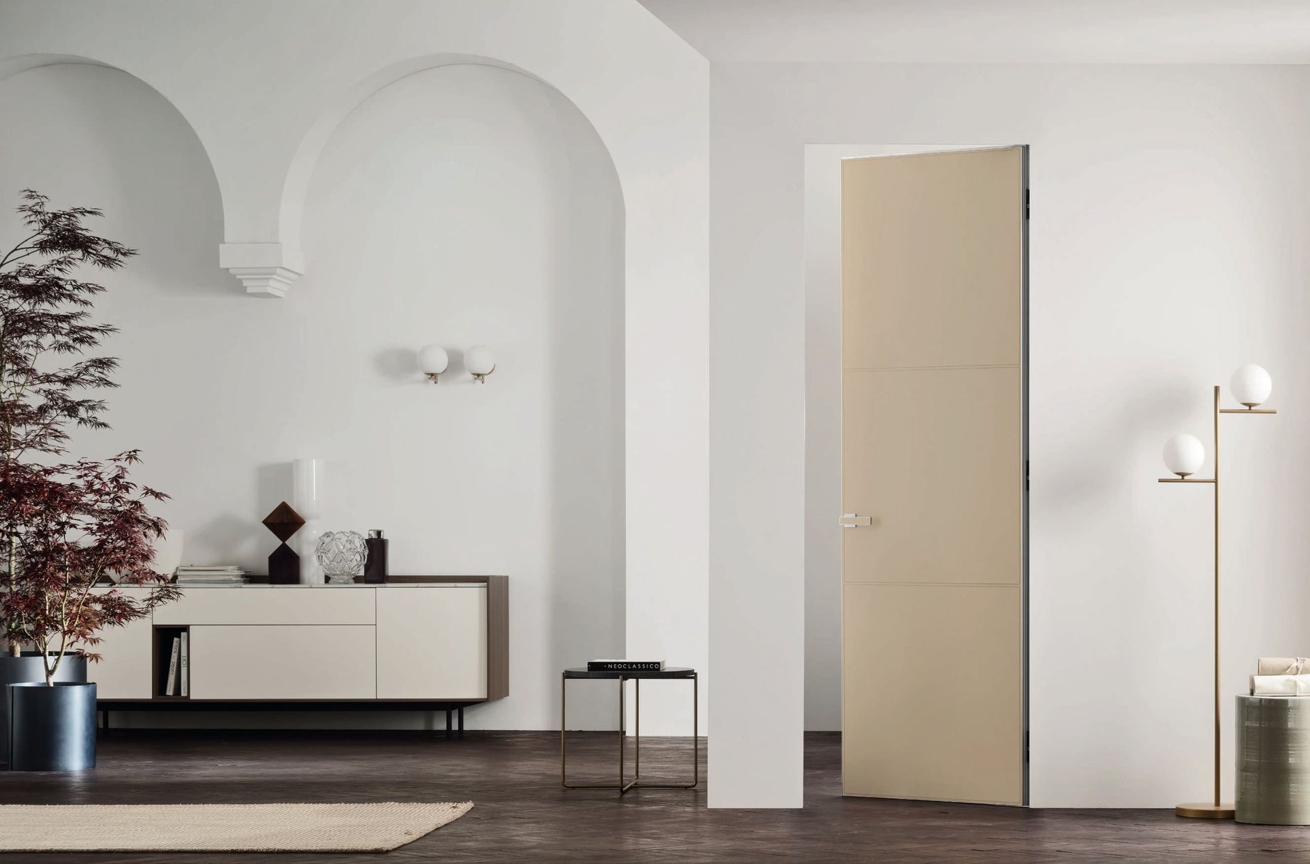 Bluinterni Italian Architectural Doors in Latvia, Lithuania & Estonia at Archideco Interior Gallery: hinged, pivot, sliding and flush-to-wall systems for projects across the Baltics.