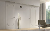 Bluinterni Italian Architectural Doors in Latvia, Lithuania & Estonia at Archideco Interior Gallery: hinged, pivot, sliding and flush-to-wall systems for projects across the Baltics.