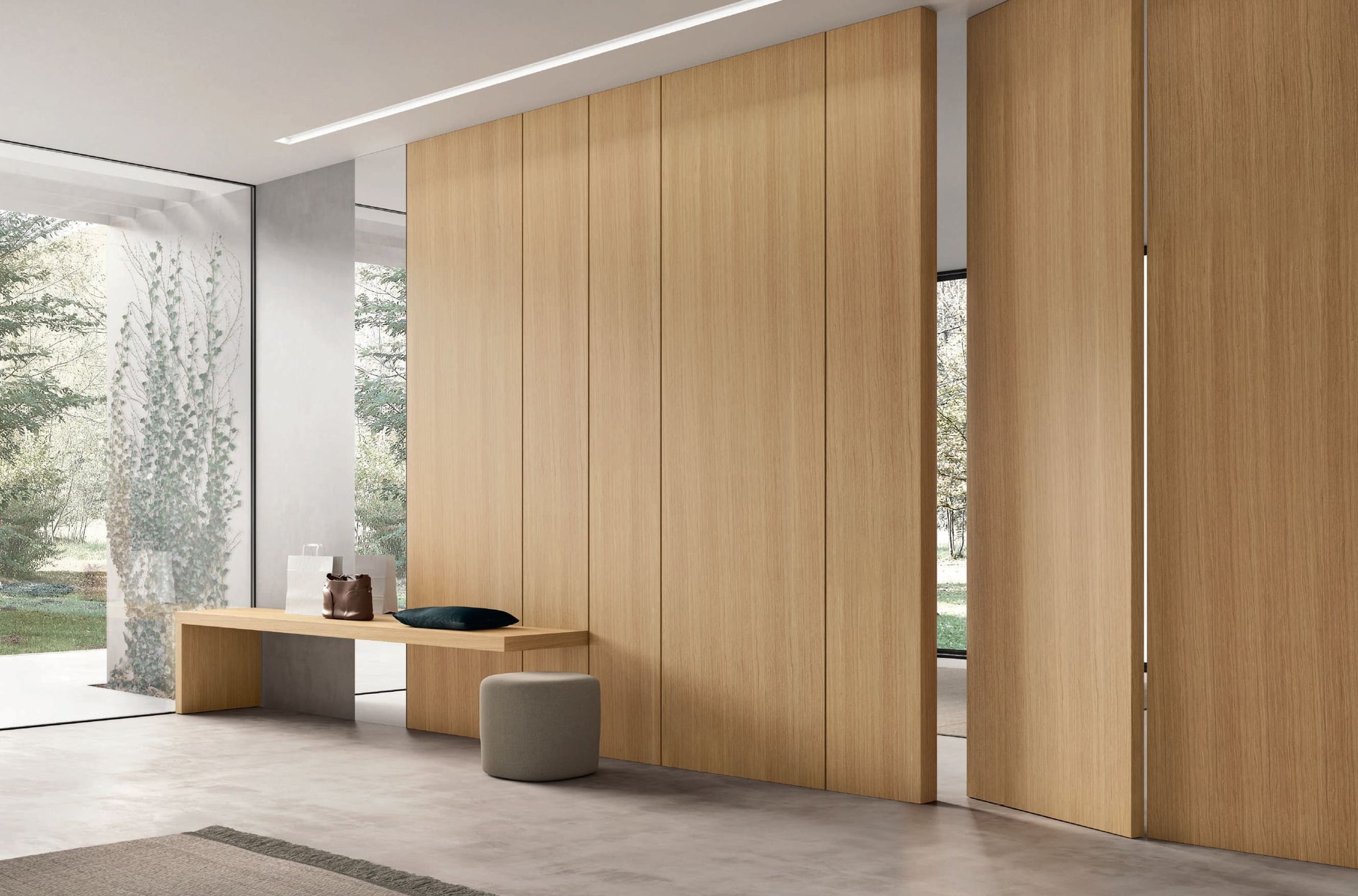 Bluinterni Italian Architectural Doors in Latvia, Lithuania & Estonia at Archideco Interior Gallery: hinged, pivot, sliding and flush-to-wall systems for projects across the Baltics.