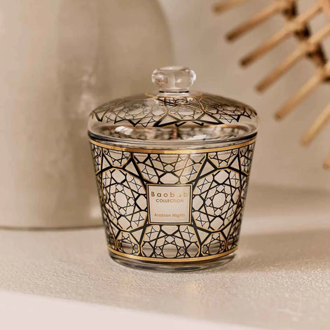 Baobab Collection Gift Box Arabian Nights Scented Candle with Decorative Dome | Official distributor in the Baltics - Archideco Interior Gallery
