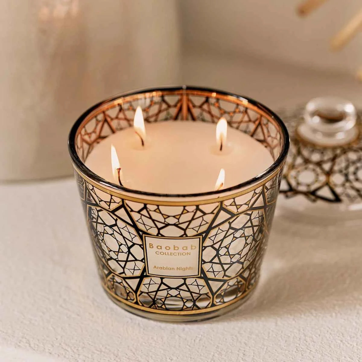 Baobab Collection Gift Box Arabian Nights Scented Candle with Decorative Dome | Official distributor in the Baltics - Archideco Interior Gallery