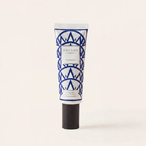 Limited edition Baobab Collection Manhattan scented hand cream, 50 ml. A lightweight moisturising hand cream with fresh aromatic notes of cypress, lavender, and papyrus, inspired by springtime in New York City. Archideco Interior Gallery | archideco-interior.com