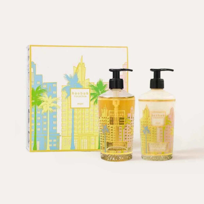 Baobab Collection Miami Body Lotion & Shower Gel Gift Set | Official distributor in the Baltics - Archideco Interior Gallery
