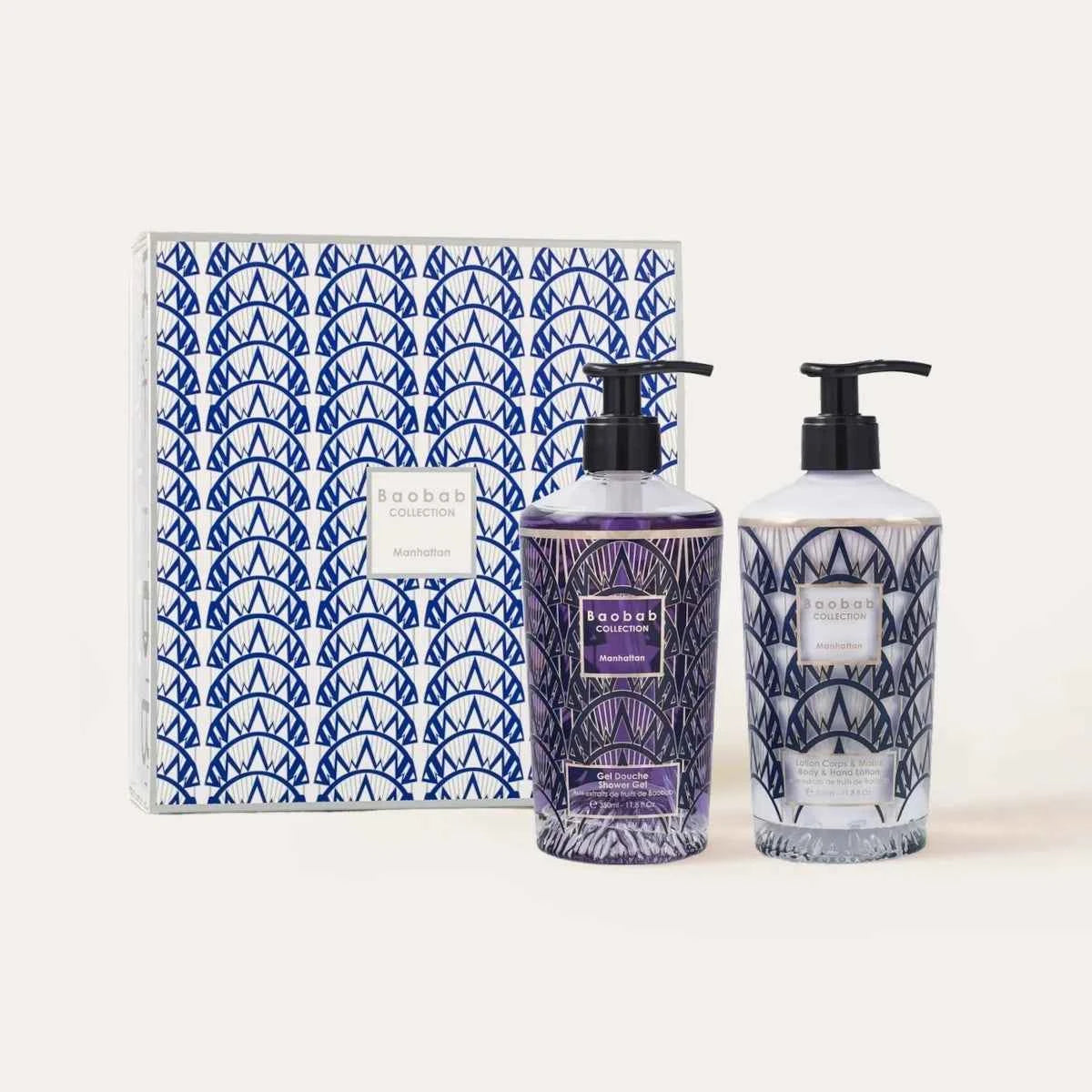 Baobab Collection Manhattan Body Lotion & Shower Gel Gift Set | Official distributor in the Baltics - Archideco Interior Gallery