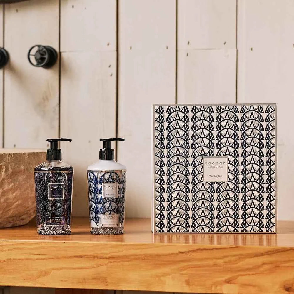 Baobab Collection Manhattan Body Lotion & Shower Gel Gift Set | Official distributor in the Baltics - Archideco Interior Gallery