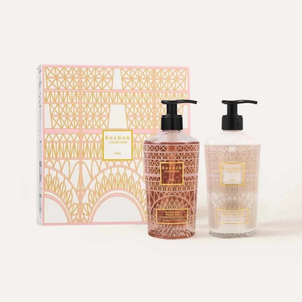 Baobab Collection Paris Body Lotion & Shower Gel Gift Set | Official distributor in the Baltics - Archideco Interior Gallery