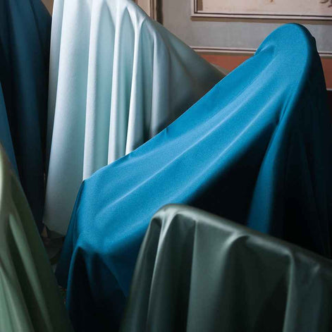 Dedar Milano Razmir Silk Wool Curtain Fabric | Luxury Italian Textile | Dedar Milano at Archideco Interior Gallery