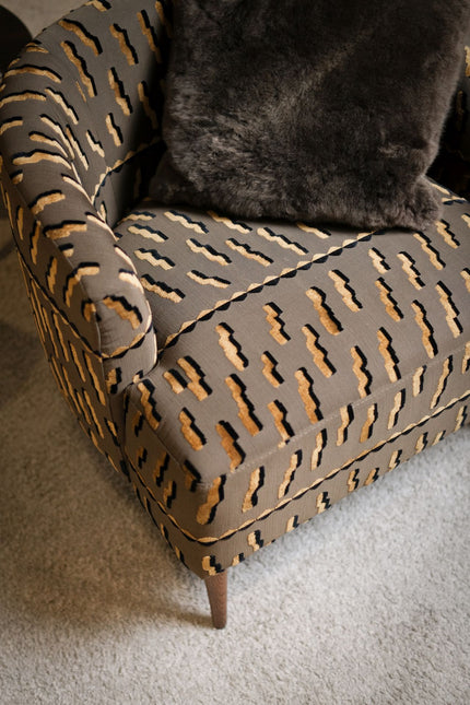 Dedar Milano upholstery and curtain fabric in Archideco Interior Gallery