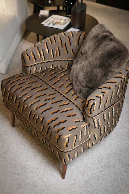 Dedar Milano upholstery and curtain fabric in Archideco Interior Gallery