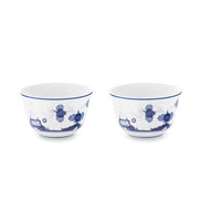 Ginori 1735 Oriente Italiano Indaco Rice Bowls (Set of 2) | Made in Italy