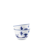 Ginori 1735 Oriente Italiano Indaco Rice Bowls (Set of 2) | Made in Italy