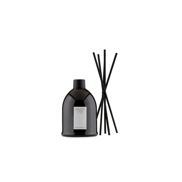 The fragrance opens with refreshing top notes of lemon, raspberry, and saffron, creating a vibrant citrus freshness with a subtle spicy twist. At its heart, rose, geranium, and amber deliver a rich floral composition with warm, sensual character. The scent is completed by sophisticated base notes of woody amber, vanilla, and patchouli, leaving a deep, warm, and captivating fragrance that lingers beautifully throughout your home.