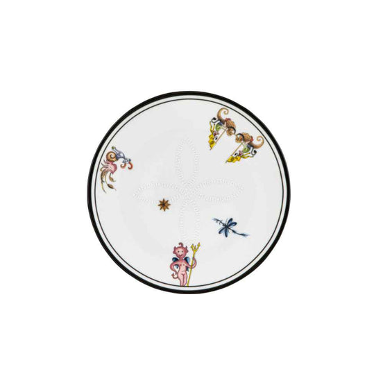 Ginori 1735 Arcadia Dinner Serving Set in Nero | Italian Luxury Porcelain Place Setting
