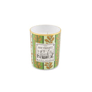 Enter a mysterious woodland escape with the Fox Thicket Folly Scented Candle from the Profumi Luchino Collection by Ginori 1735, created in collaboration with British artist and designer Luke Edward Hall. Inspired by a dramatic Gothic building hidden within a fog-covered forest, this luxury home fragrance captures the atmosphere of Fox Thicket Folly and the enchanting landscapes of the Cotswolds, England, one of the artist’s favorite destinations.