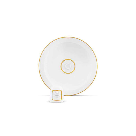 Experience the refined elegance of the Il Frate Pure White Porcelain Incense Burner, an exclusive fragrance accessory from the prestigious LCDC Collection by designer Luca Nichetto. Crafted from fine porcelain, this luxury incense holder combines timeless Italian craftsmanship with contemporary artistic expression, creating a sophisticated addition to any interior.