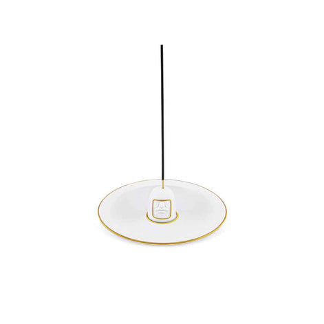 Experience the refined elegance of the Il Frate Pure White Porcelain Incense Burner, an exclusive fragrance accessory from the prestigious LCDC Collection by designer Luca Nichetto. Crafted from fine porcelain, this luxury incense holder combines timeless Italian craftsmanship with contemporary artistic expression, creating a sophisticated addition to any interior.