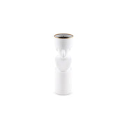 Discover the timeless elegance of the Il Letterato Pure White Porcelain Candleholder, a collectible home fragrance accessory from the exclusive LCDC Collection by designer Luca Nichetto. Crafted from fine white porcelain, this luxury candleholder combines Italian craftsmanship, artistic storytelling, and contemporary design to create a sophisticated decorative piece for refined interiors.