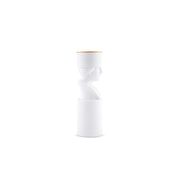 Discover the timeless elegance of the Il Letterato Pure White Porcelain Candleholder, a collectible home fragrance accessory from the exclusive LCDC Collection by designer Luca Nichetto. Crafted from fine white porcelain, this luxury candleholder combines Italian craftsmanship, artistic storytelling, and contemporary design to create a sophisticated decorative piece for refined interiors.