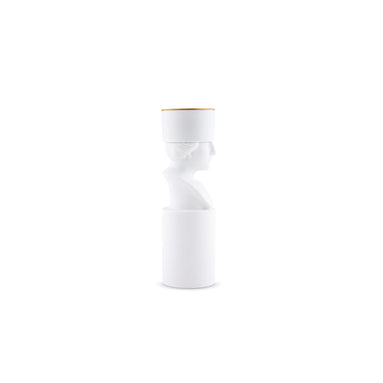 Discover the timeless elegance of the Il Letterato Pure White Porcelain Candleholder, a collectible home fragrance accessory from the exclusive LCDC Collection by designer Luca Nichetto. Crafted from fine white porcelain, this luxury candleholder combines Italian craftsmanship, artistic storytelling, and contemporary design to create a sophisticated decorative piece for refined interiors.