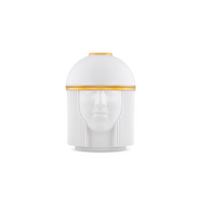 Ginori 1735 L'Amazzone Pure White porcelain diffuser holder at Archideco Interior Gallery