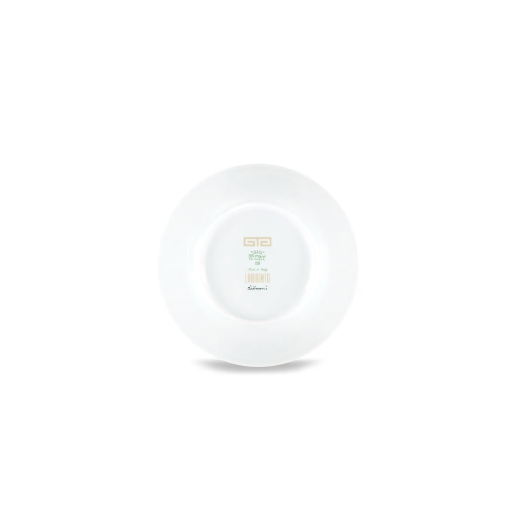 Add a touch of refined Italian elegance to your table with the&nbsp;Labirinto Porcelain Bread Plate by Ginori 1735, a sophisticated piece from the iconic Labirinto Collection designed by Gio Ponti. Crafted from fine Italian porcelain, this luxury bread plate combines timeless craftsmanship, elegant colors, and the unmistakable geometric artistry of one of Italy’s most influential designers.