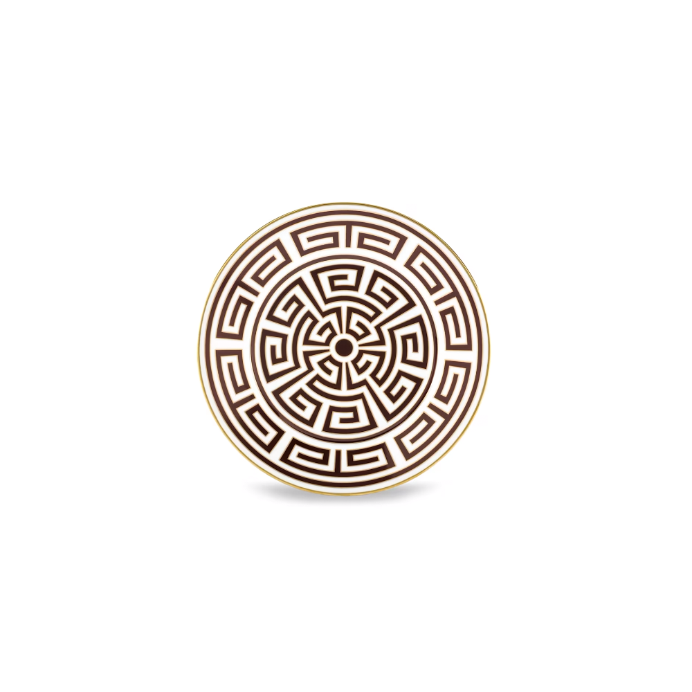 Complete your table setting with the&nbsp;Labirinto Porcelain Bread Plate by Ginori 1735, a refined piece from the iconic Labirinto Collection designed by Gio Ponti. Crafted from fine Italian porcelain, this luxury bread plate combines timeless craftsmanship with elegant geometric design, bringing sophistication and warmth to every dining occasion.