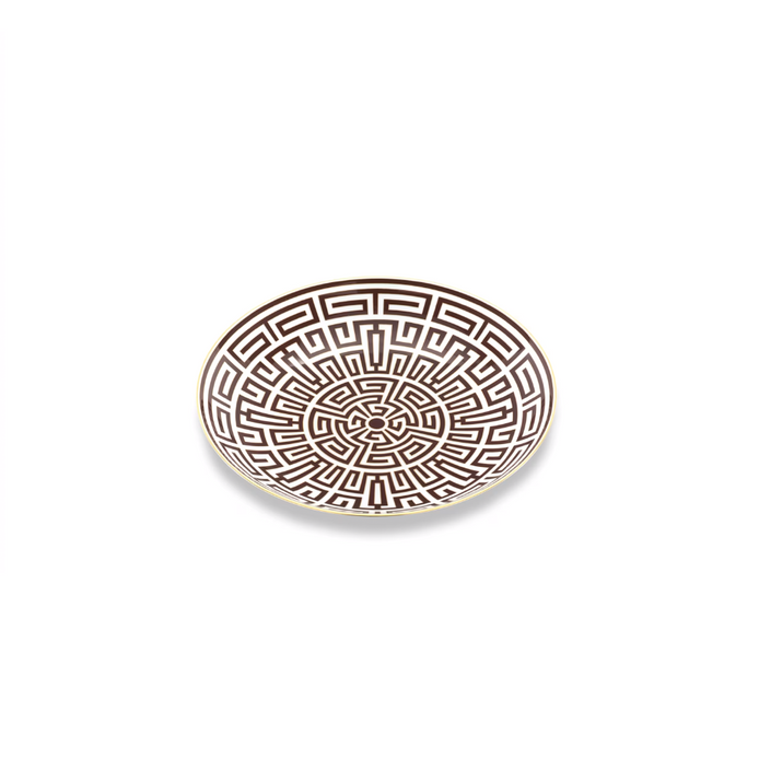Add a touch of timeless Italian elegance to your home with the&nbsp;Labirinto Porcelain Centerpiece Plate by Ginori 1735, an exceptional decorative piece from the iconic Labirinto Collection designed by Gio Ponti. Crafted from fine Italian porcelain, this luxury centerpiece combines artistic heritage, sophisticated geometry, and exceptional craftsmanship to enhance any interior or table setting.