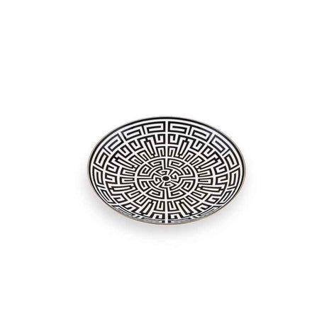 Ginori 1735 Labirinto Centerpiece – Nero