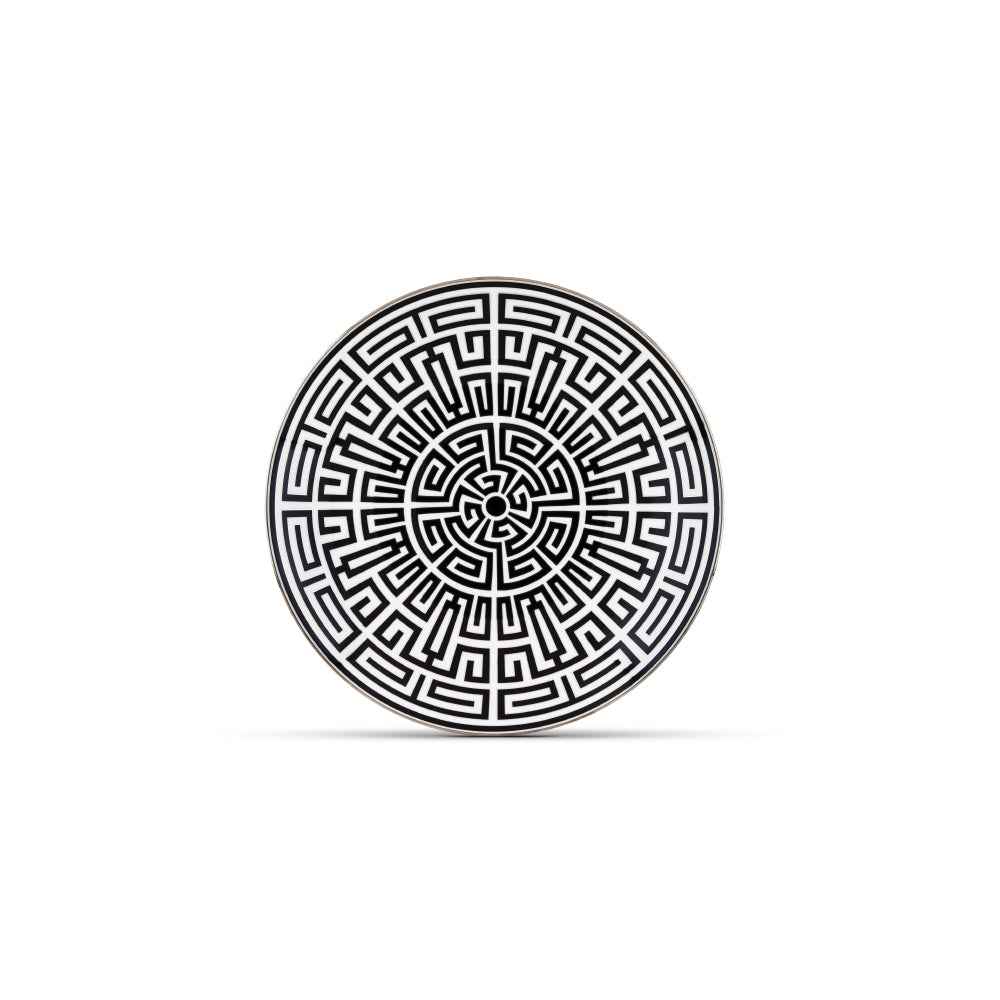 Ginori 1735 Labirinto Centerpiece – Nero