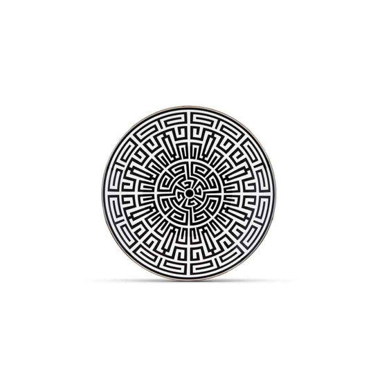 Ginori 1735 Labirinto Centerpiece – Nero