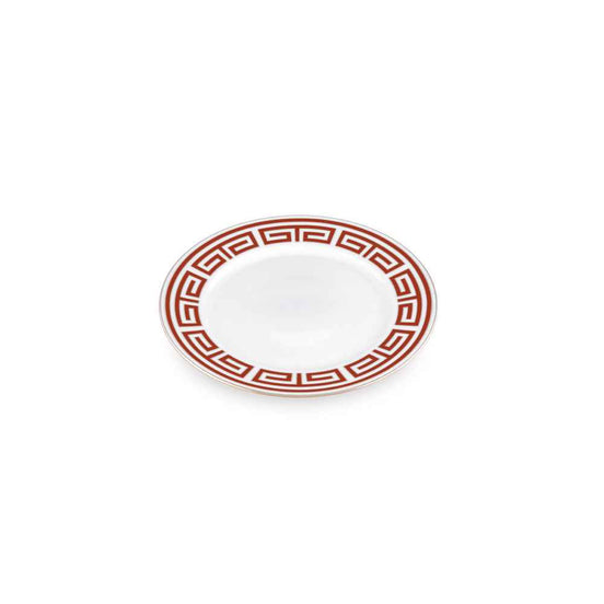 Add a vibrant touch of Italian elegance to your table with the&nbsp;Labirinto Scarlet Red Porcelain Flat Plate by Ginori 1735, an iconic piece from the celebrated Labirinto Collection designed by Gio Ponti. Combining refined porcelain craftsmanship with bold geometric artistry, this luxury dinner plate brings energy, sophistication, and timeless design to every dining occasion.