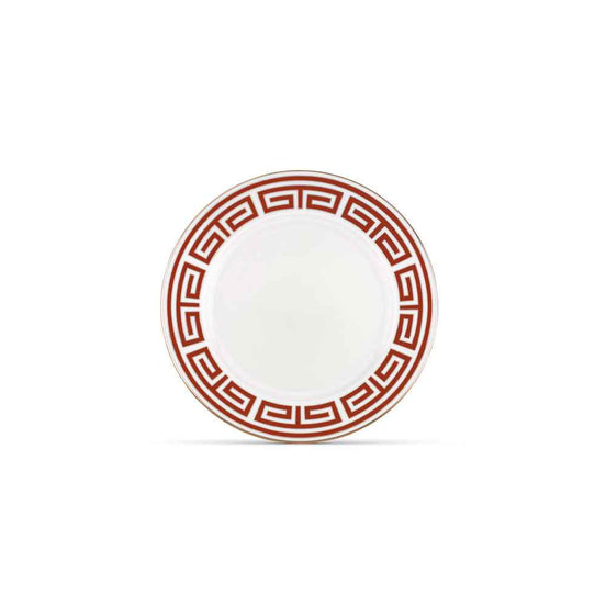 Add a vibrant touch of Italian elegance to your table with the&nbsp;Labirinto Scarlet Red Porcelain Flat Plate by Ginori 1735, an iconic piece from the celebrated Labirinto Collection designed by Gio Ponti. Combining refined porcelain craftsmanship with bold geometric artistry, this luxury dinner plate brings energy, sophistication, and timeless design to every dining occasion.